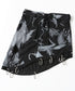 Deconstructed Safety Pin Print Skirt